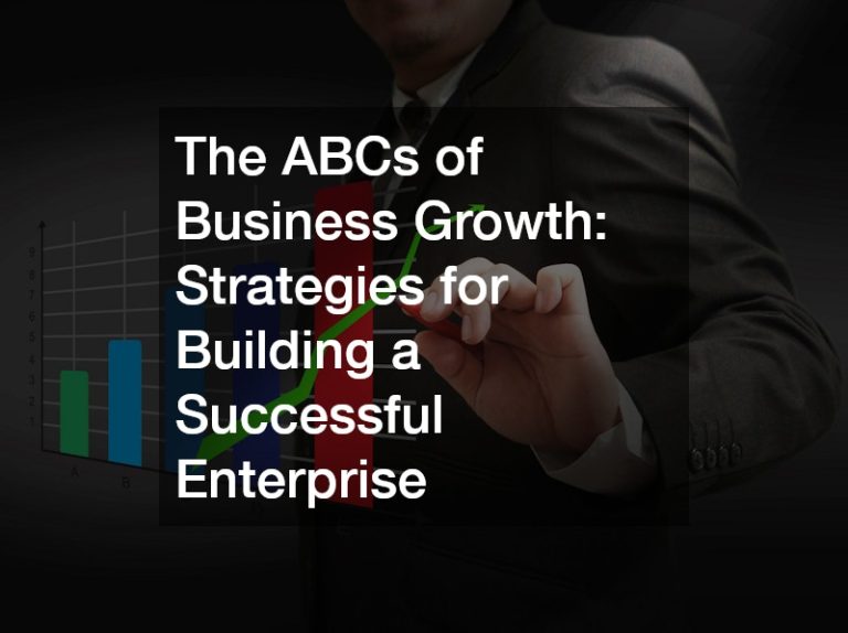 The ABCs of Business Growth: Strategies for Building a Successful Enterprise